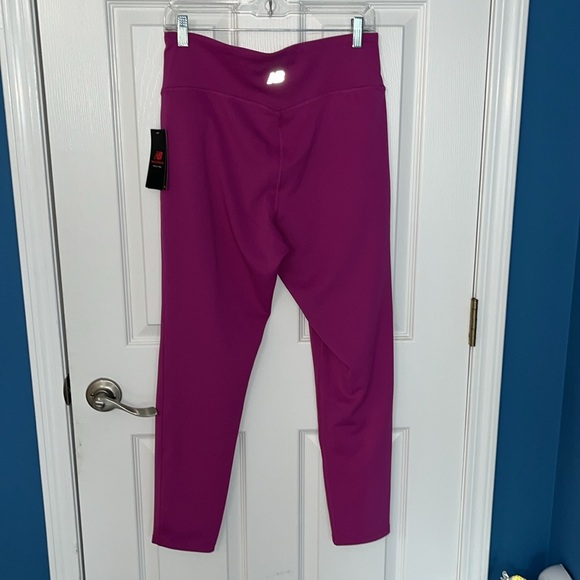New balance leggings, purpleish, pinkish color brand new never been used - Picture 3 of 4